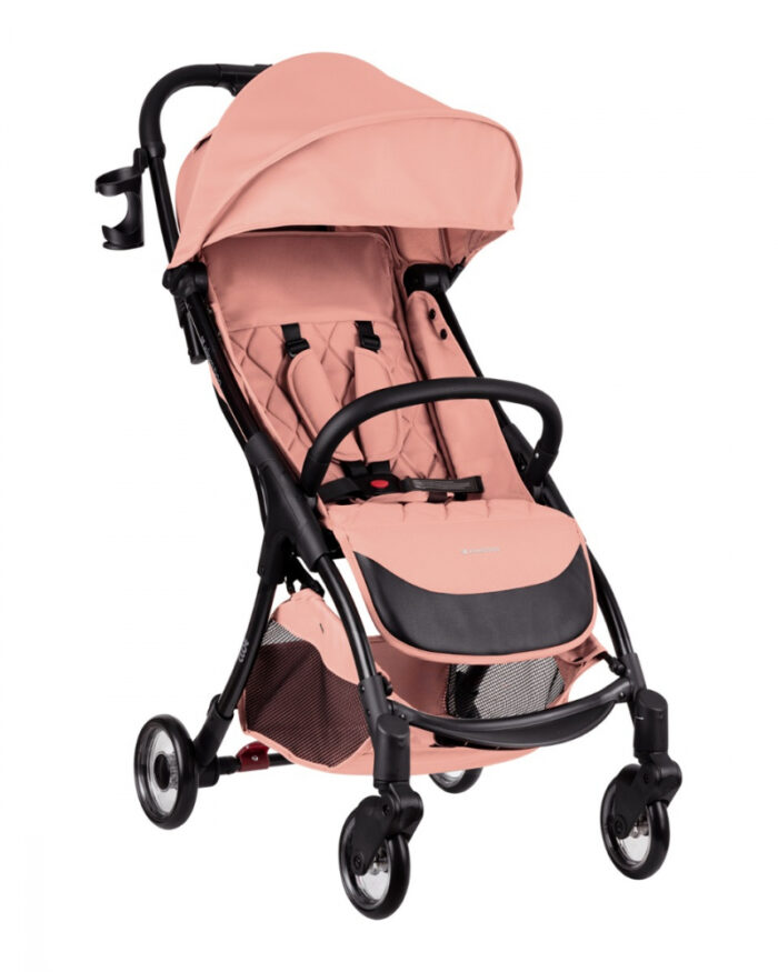 Carucior sport KikkaBoo 0-48 luni cu pliere compacta Cloe Pink 2023