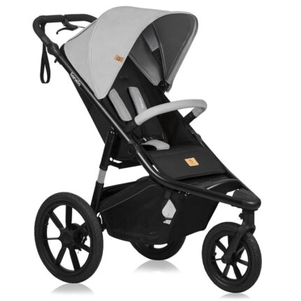 Carucior sport Lionelo Azura cu 3 roti 6-48 luni gri