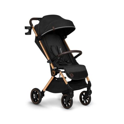 Carucior sport Lionelo Cloe cu accesorii 6 luni+ Black Onyx