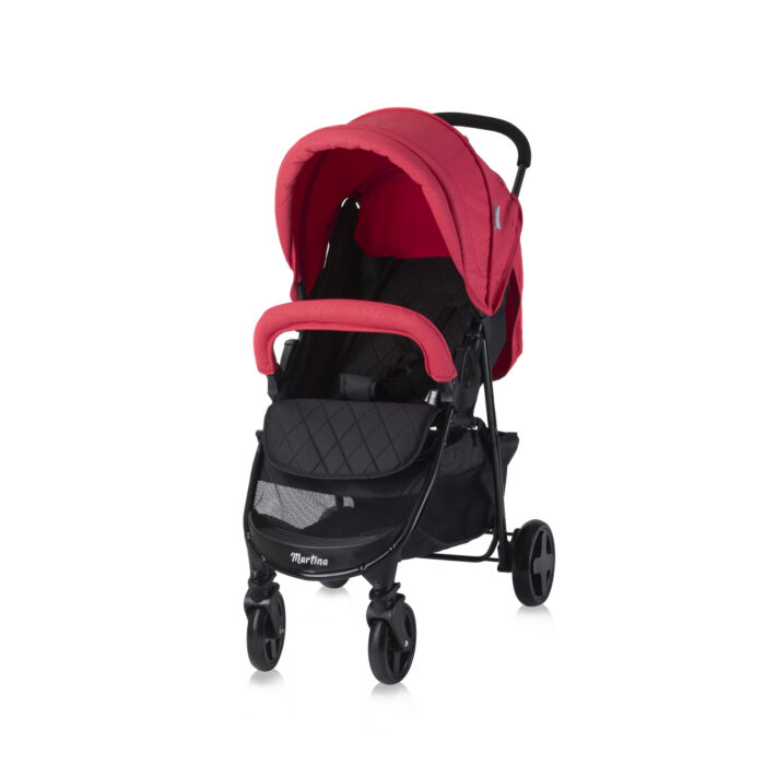 Carucior sport Martina cu husa de picioare Mars Red