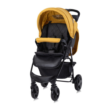 Carucior sport Olivia cu husa de picioare Lemon Curry