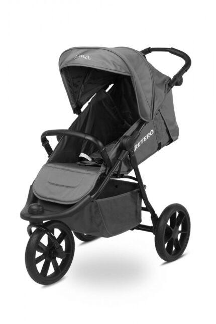 Carucior sport cu 3 roti Caretero Lima Grafit