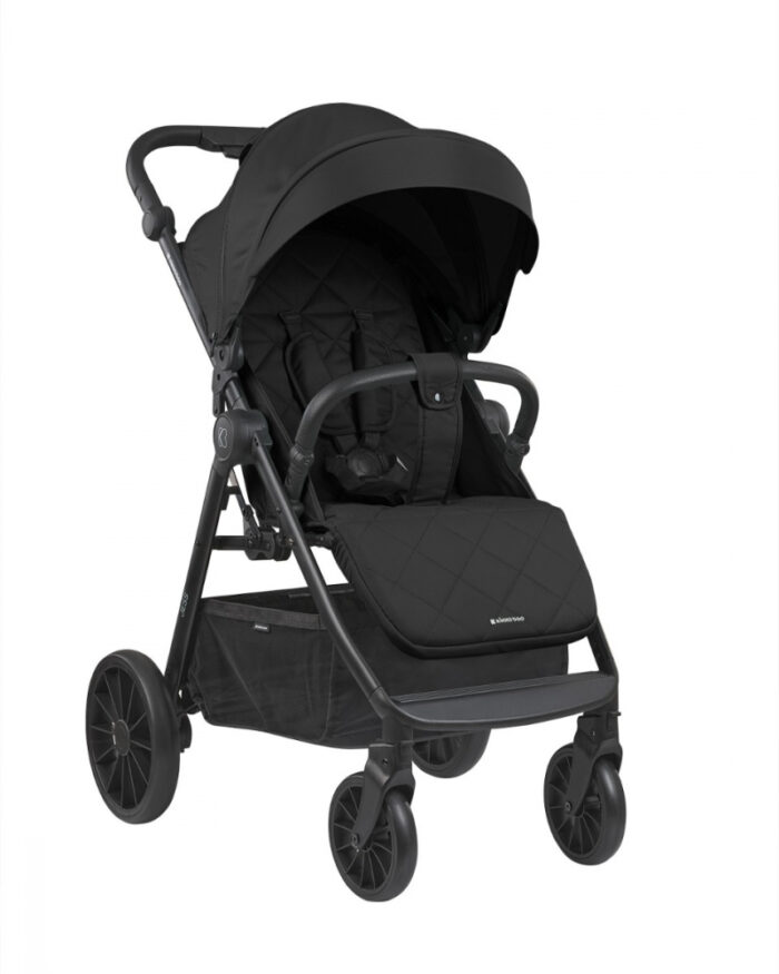 Carucior sport cu pliere automata autofold KikkaBoo Jess Black