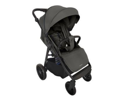 Carucior sport cu pliere automata autofold KikkaBoo Jess Dark Grey