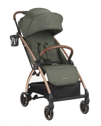 Carucior sport cu pliere automata autofold KikkaBoo Joy Army Green