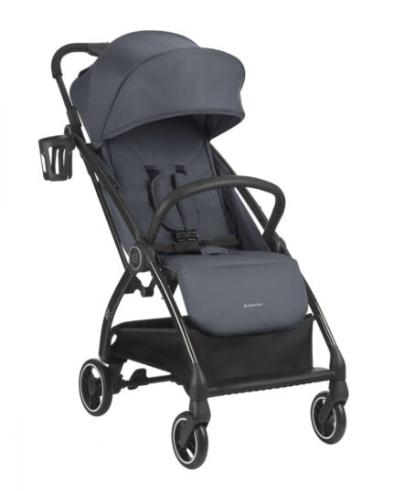 Carucior sport cu pliere automata autofold KikkaBoo Joy Dark Grey