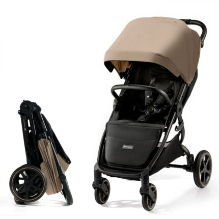 Carucior sport ultra compact Kinderkraft Mitzy 0-22 kg Linen Beige