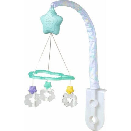 Carusel muzical Playgro cu stelute si norisori Dreamtime Soothing Light Up Mobile