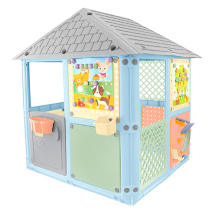 Casuta de joaca Mochtoys Graden Smart House Pastel