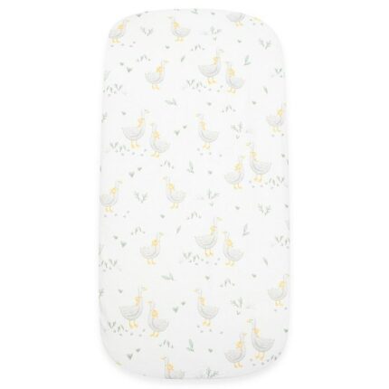 Cearceaf cu elastic New Baby pentru landou 35 x 75 cm Goose