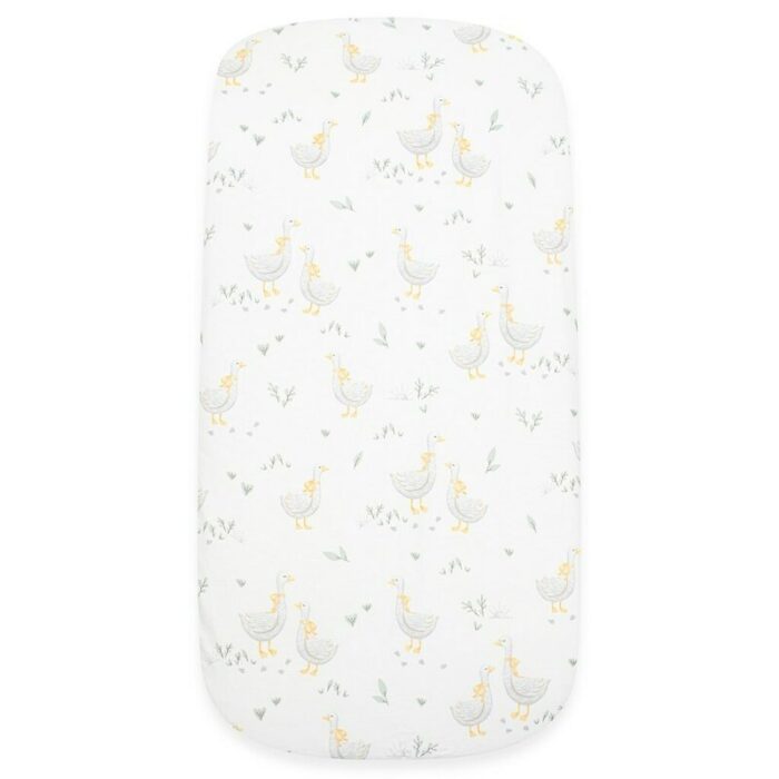 Cearceaf cu elastic New Baby pentru landou 35 x 75 cm Goose