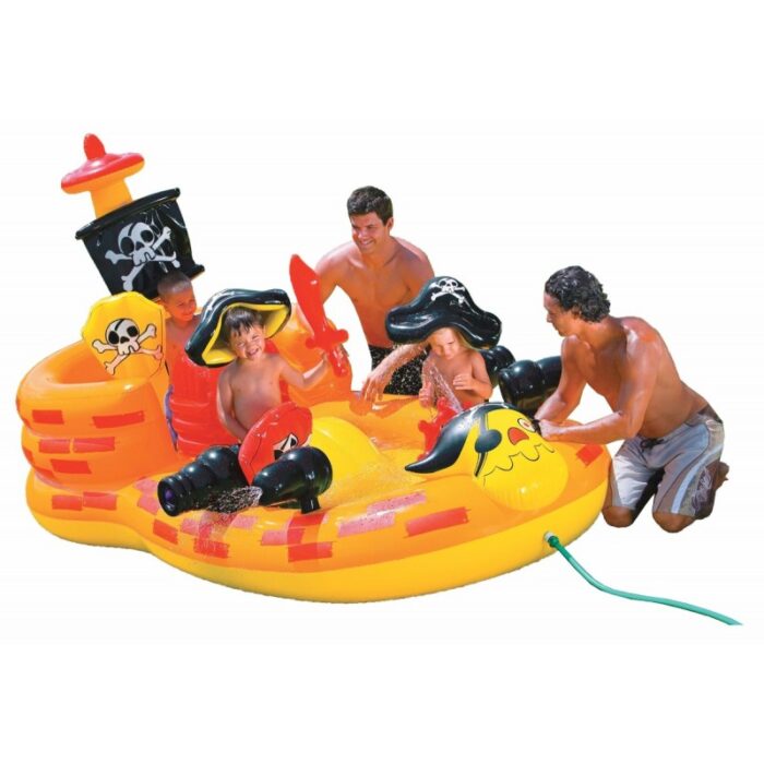 Centru de joaca gonflabil si acvatic pentru copii Pirate Ship Intex 57457