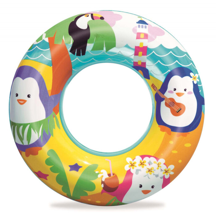 Colac gonflabil pentru inot Bestway 51 cm Pinguin