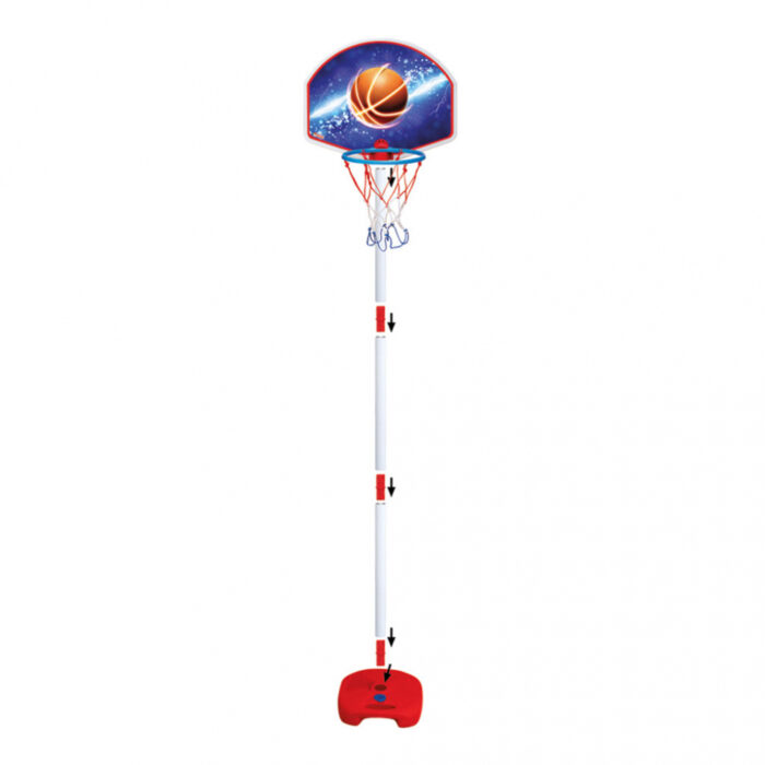 Cos de baschet reglabil Footed Basketball Set