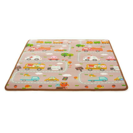 Covoras de joaca PetiteMars Joy City 180x150x1 cm Multicolor