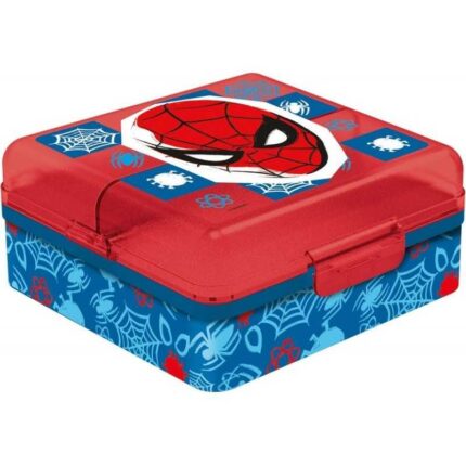 Cutie sandwich compartimentata TataWay Spiderman CZ11274