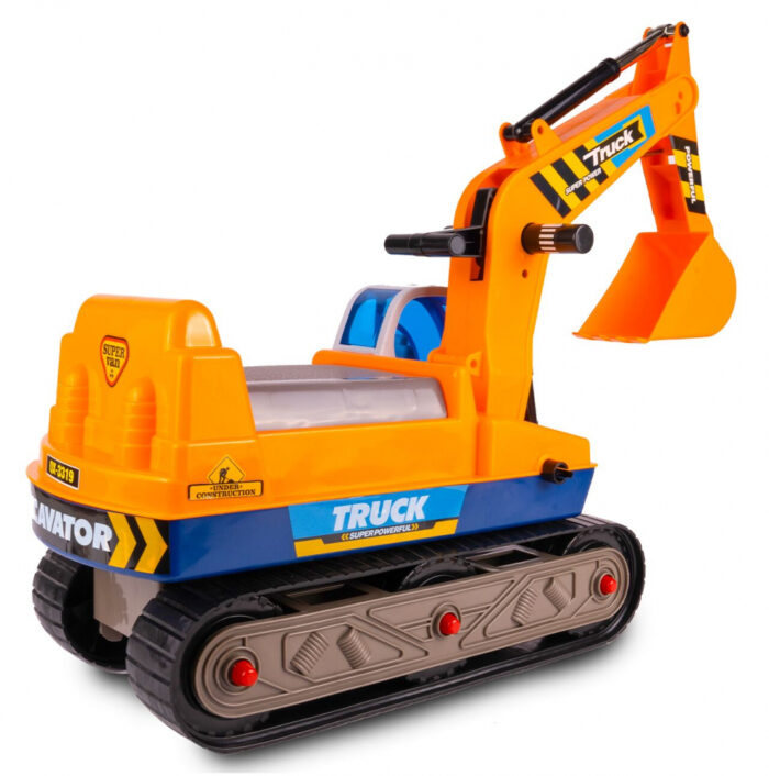 Excavator cu cupa mobila si Casca King Kong Yellow 63 cm