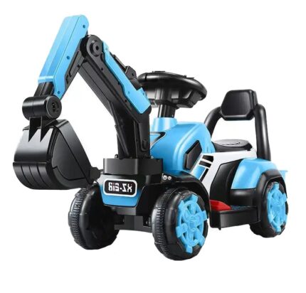 Excavator electric 6V pentru copii Nichiduta Blue