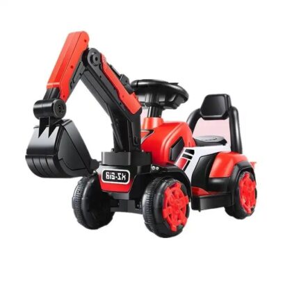 Excavator electric 6V pentru copii Nichiduta Red