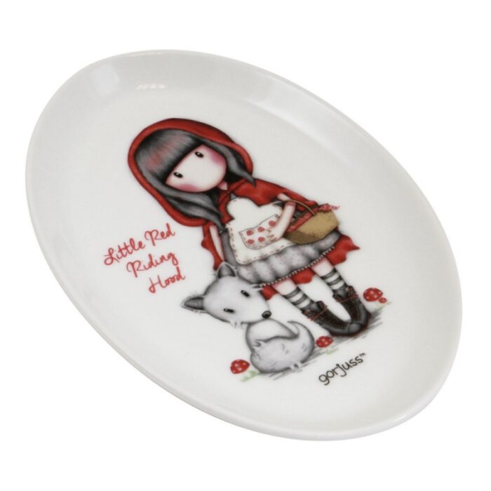 Farfurie ceramica Little Red Riding Hood Gorjuss