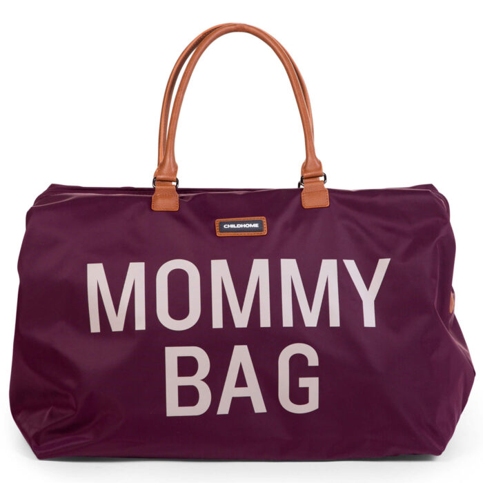 Geanta de infasat Mommy Bag visiniu Childhome