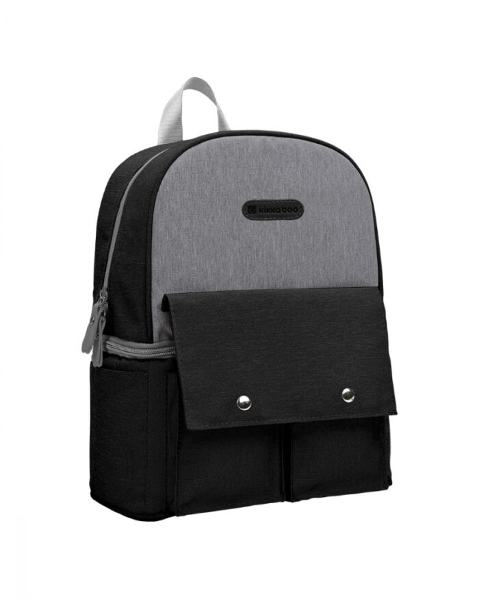 Geanta mamici tip rucsac KikkaBoo cu compartiment termic Nia Black