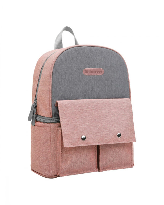 Geanta mamici tip rucsac KikkaBoo cu compartiment termic Nia Pink