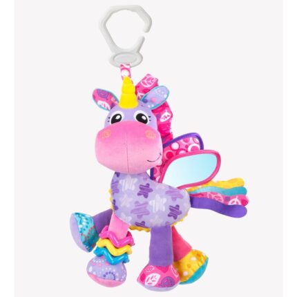 Jucarie pentru carucior Playgro Activity Friend Stella Unicorn 39 cm