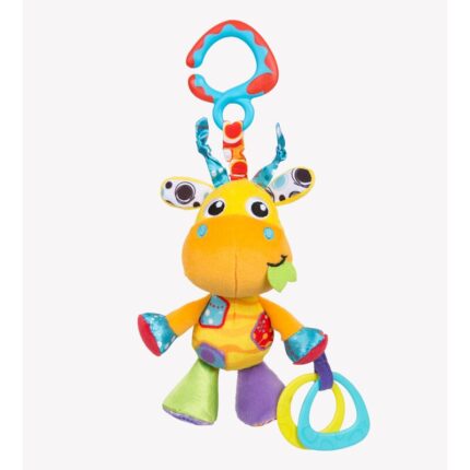 Jucarie pentru carucior Playgro Jerry Giraffe Munchimal 32 cm