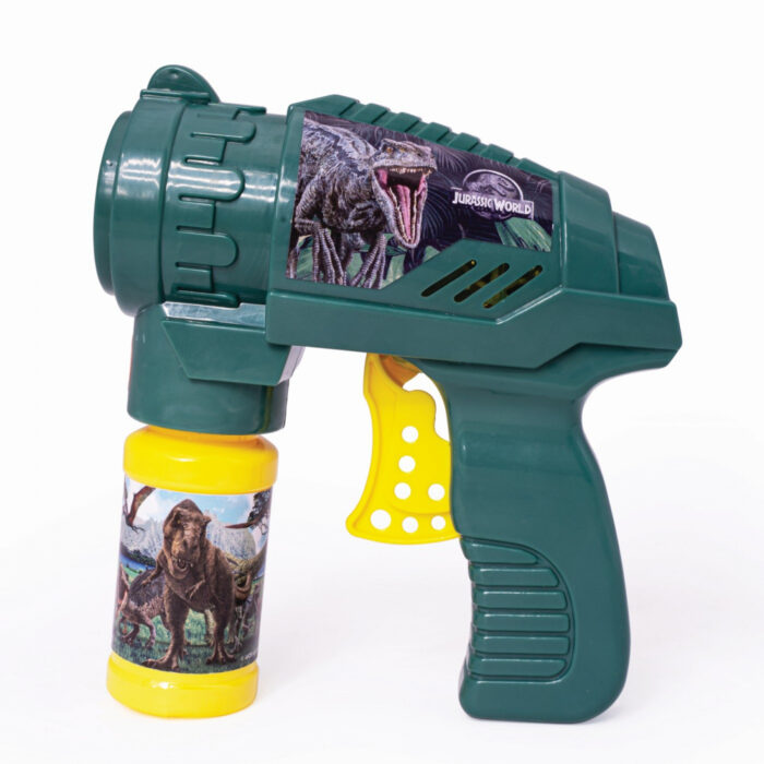 Jucarie pistol de facut baloane Jurassic World