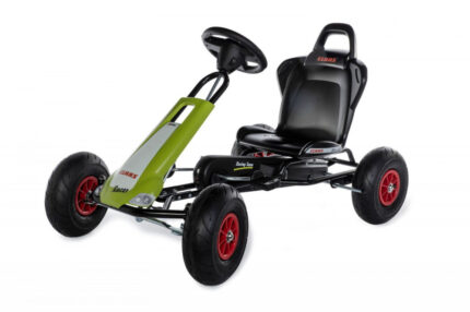 Kart Ferbedo Claas air racer verde cu pedale