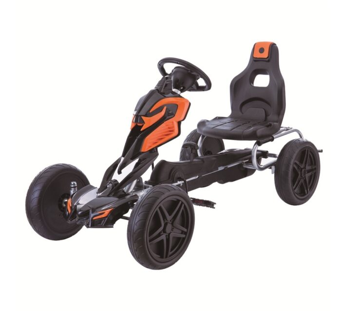 Kart cu pedale Go Kart Black