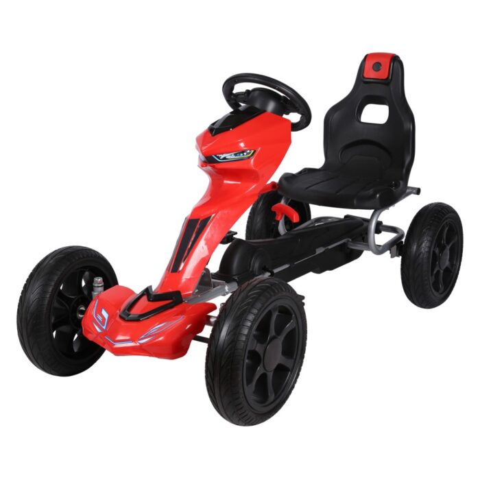 Kart cu pedale Go Kart Extreme Red