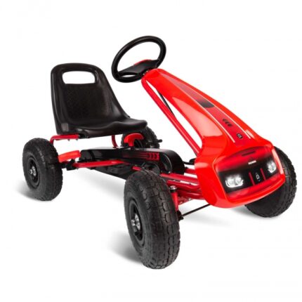 Kart cu pedale si roti gonflabile Gokart RK-593 Ricokids 759300 rosu