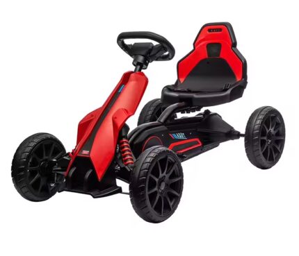 Kart electric 12V pentru copii cu roti EVA Nichiduta Go kart Sport Red