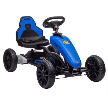 Kart electric 12V pentru copii cu roti EVA Nichiduta Speed Blue