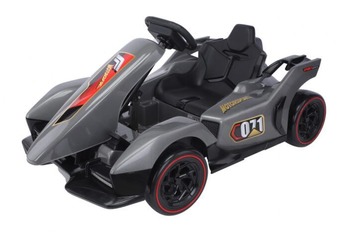 Kart electric pentru copii cu telecomanda Nichiduta Motorsport Grey