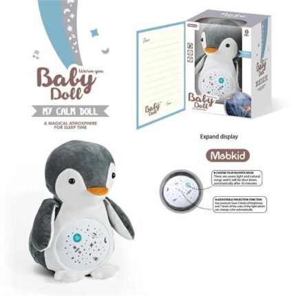 Lampa de veghe pinguin din plus BabyDoll