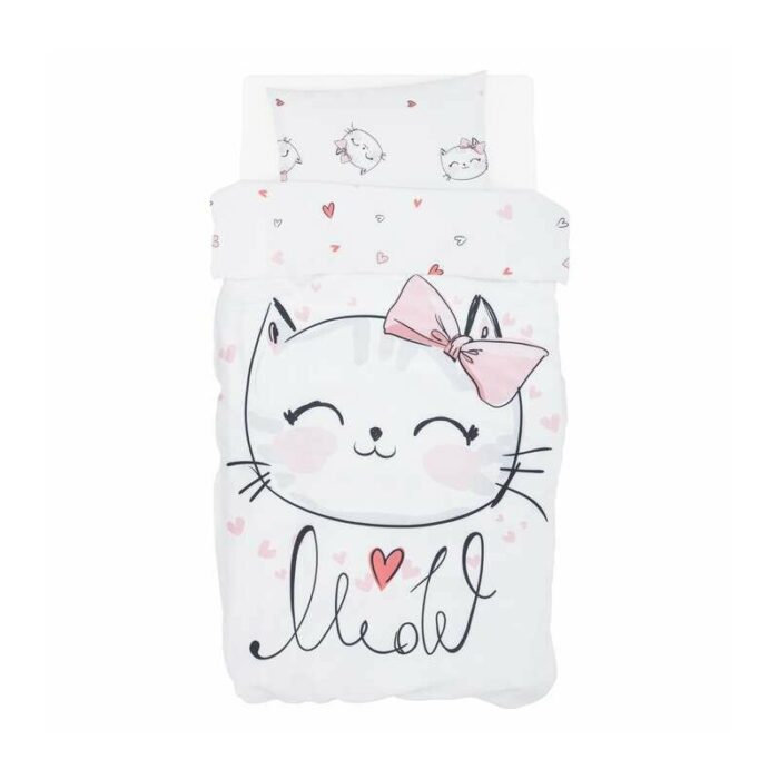 Lenjerie 6 piese Bubaba pentru patut 120x60 cm sau 140x70 cm Kitty