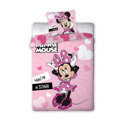 Lenjerie Pat Disney Minnie Mouse 140x200