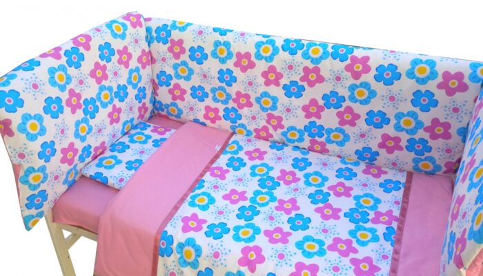 Lenjerie de pat Maxi Floricele 120x60 cm