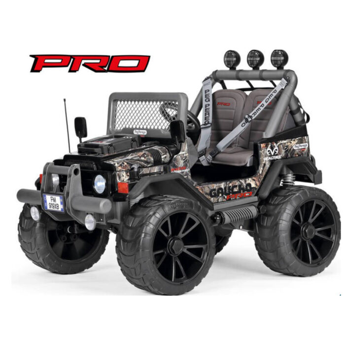 Masina electrica Peg Perego Gaucho Pro Realtree 24V 6 ani+ gri