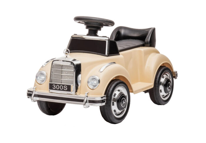 Masinuta de epoca electrica Mercedes 300S Beige