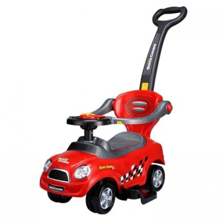 Masinuta de impins Mini Cooper rosu 321 Ecotoys