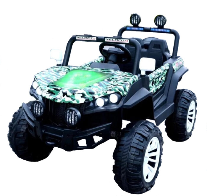 Masinuta electrica 4x4 Nichiduta Shadow Green Army