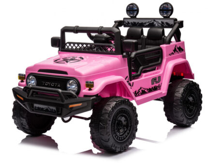 Masinuta electrica Editie Limitata Toyota FJ Cruiser Paint Pink