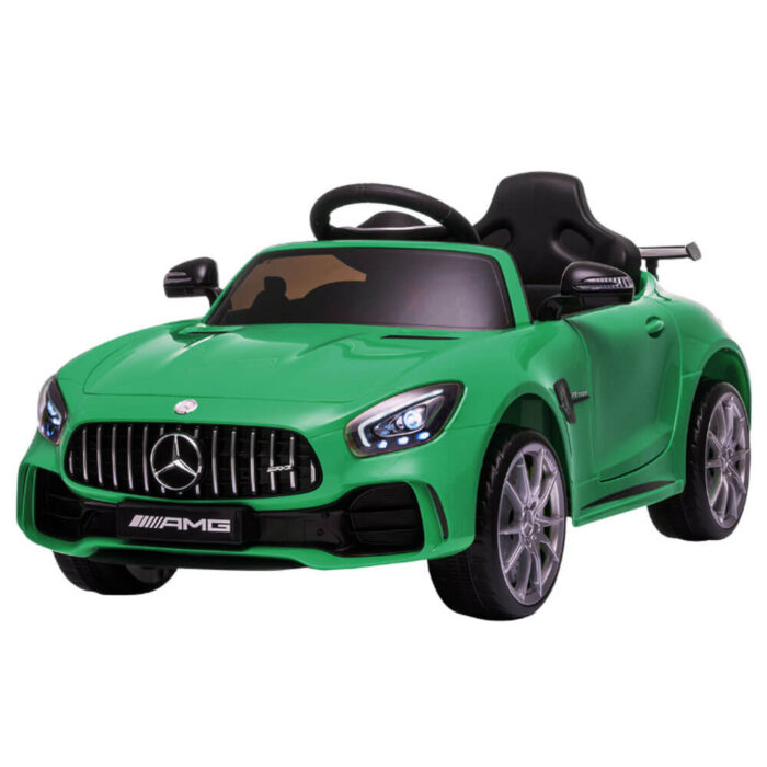 Masinuta electrica Mercedes GTR AMG mica BBH-011 verde