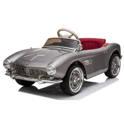 Masinuta electrica RC 12V BMW 507 argintiu vopsit