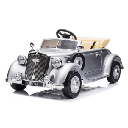 Masinuta electrica RC Audi Horch 12V argintiu vopsit