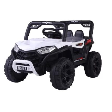 Masinuta electrica cu doua locuri Nichiduta 12V Off Road Race White